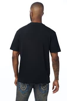 STITCHED BLOCK BUDDHA TEE