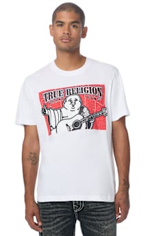 STITCHED BLOCK BUDDHA TEE