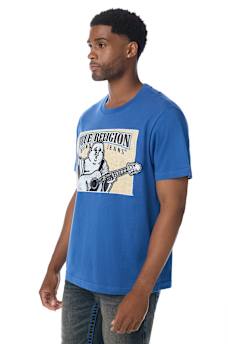 STITCHED BLOCK BUDDHA TEE