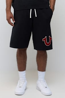 KNIT LOGO SHORT