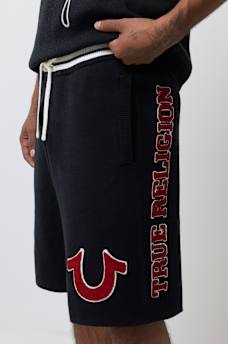 KNIT LOGO SHORT