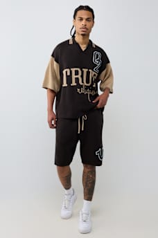 KNIT LOGO SHORT