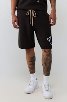KNIT LOGO SHORT