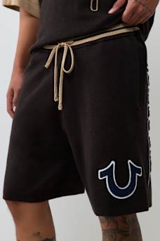 KNIT LOGO SHORT