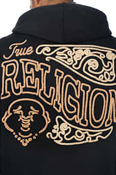 ROPE LOGO ZIP HOODIE