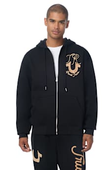 ROPE LOGO ZIP HOODIE