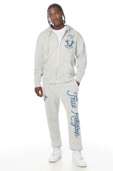 ROPE LOGO ZIP HOODIE