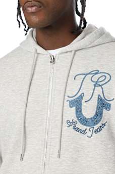 ROPE LOGO ZIP HOODIE