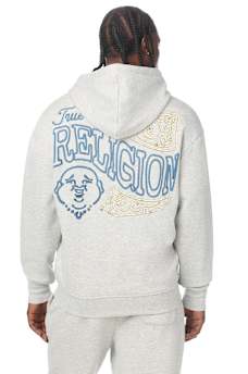 ROPE LOGO ZIP HOODIE