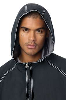 COLORBLOCK BIG T NYLON ANORAK