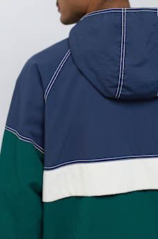 COLORBLOCK BIG T NYLON ANORAK