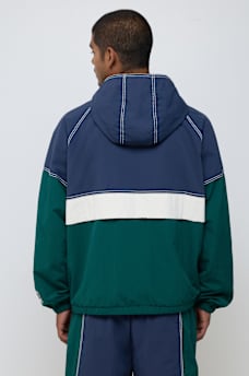COLORBLOCK BIG T NYLON ANORAK