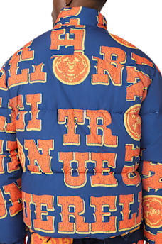 WESTERN LOGO PUFFER JACKET