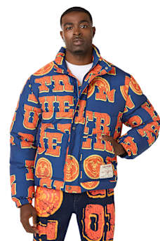 WESTERN LOGO PUFFER JACKET