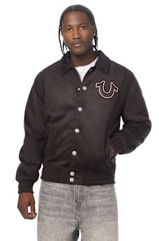 SUEDE BOMBER JACKET