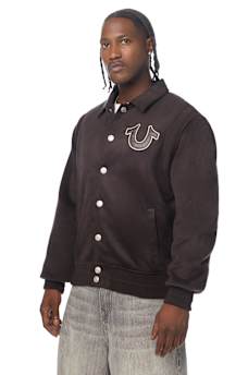 SUEDE BOMBER JACKET