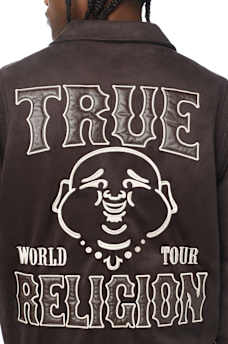 SUEDE BOMBER JACKET