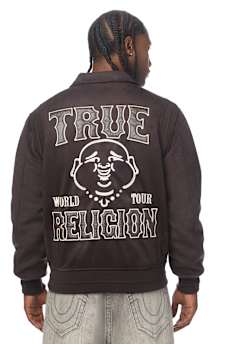 SUEDE BOMBER JACKET