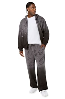 DIP-DYED BIG T BAGGY JOGGER