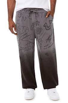 DIP-DYED BIG T BAGGY JOGGER