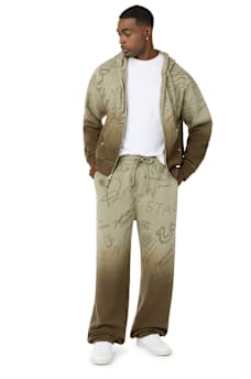 DIP-DYED BIG T BAGGY JOGGER