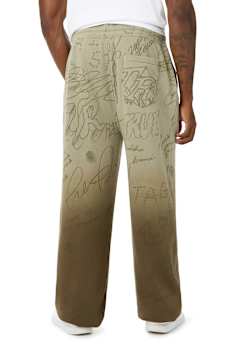 DIP-DYED BIG T BAGGY JOGGER
