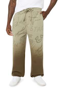 DIP-DYED BIG T BAGGY JOGGER