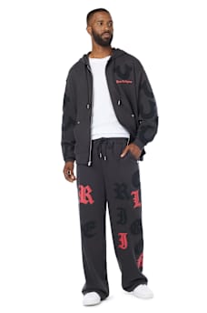 TOSSED LOGO BAGGY SWEATPANT