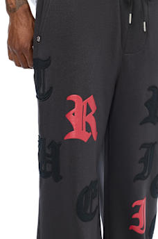 TOSSED LOGO BAGGY SWEATPANT