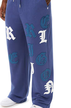 TOSSED LOGO BAGGY SWEATPANT