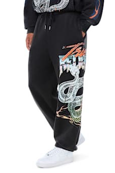 WASHED CRYSTAL BAGGY JOGGER
