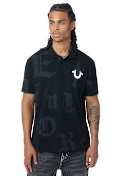 CHROME WORLD TOUR LOGO POLO SHIRT