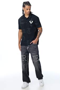 CHROME WORLD TOUR LOGO POLO SHIRT