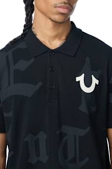 CHROME WORLD TOUR LOGO POLO SHIRT