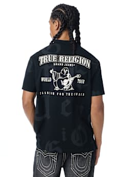 CHROME WORLD TOUR LOGO POLO SHIRT