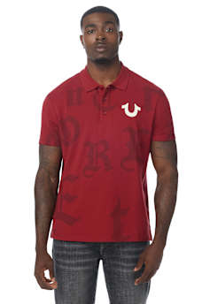 CHROME WORLD TOUR LOGO POLO SHIRT