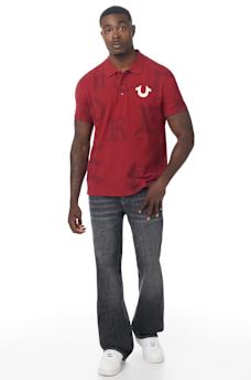 CHROME WORLD TOUR LOGO POLO SHIRT