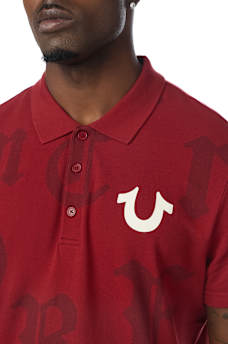CHROME WORLD TOUR LOGO POLO SHIRT