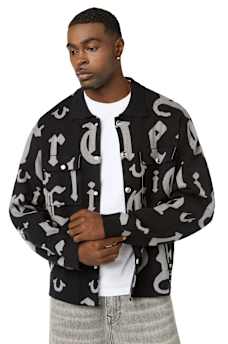 SCRIPT LOGO KNIT SHIRT