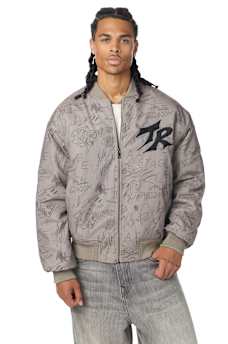 GRAFFITI BOMBER JACKET