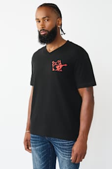 WORLD TOUR V-NECK TEE, image 2