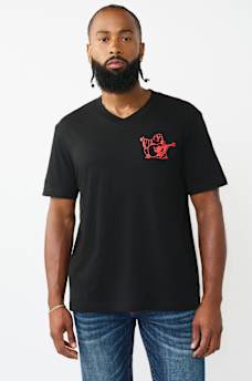 WORLD TOUR V-NECK TEE, image 3