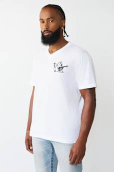 WORLD TOUR V-NECK TEE, image 3