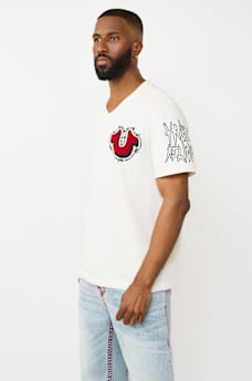 EAGLE NEST V-NECK TEE, image 3