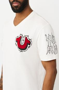 EAGLE NEST V-NECK TEE, image 4