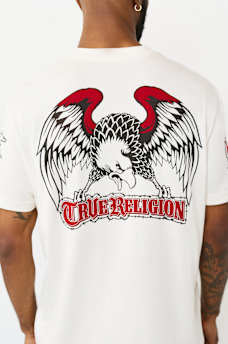 EAGLE NEST V-NECK TEE, image 1