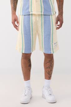 WORLD TOUR KNIT STRIPED SHORT, image 4