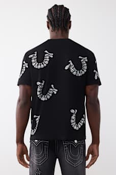 T-SHIRT &Eacute;PAIS AVEC LOGO D&Eacute;FORM&Eacute; EN PIERRES DU RHIN, image 2
