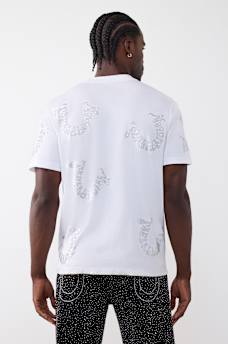 T-SHIRT &Eacute;PAIS AVEC LOGO D&Eacute;FORM&Eacute; EN PIERRES DU RHIN, image 3
