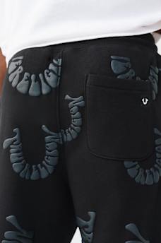 PANTALON DE JOGGING &Agrave; LOGO D&Eacute;FORM&Eacute;
